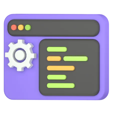 Code setup  3D Icon