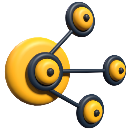 Code Sharing  3D Icon