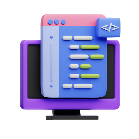 Code Snippet  3D Icon