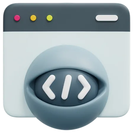 Code View  3D Icon