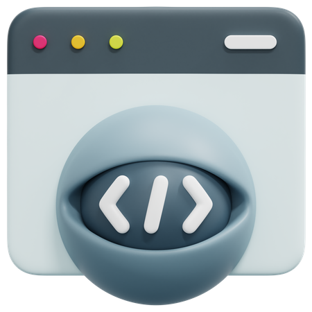 Code View  3D Icon