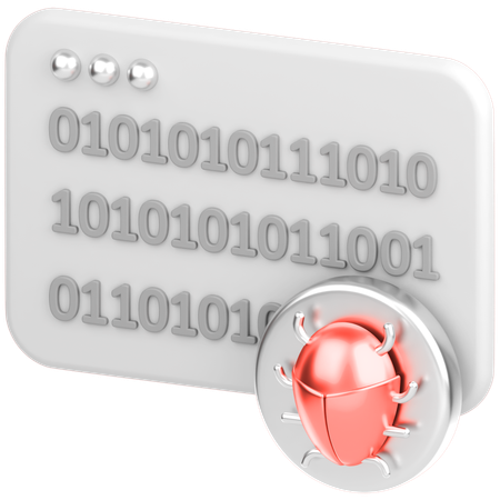 バグのあるコード  3D Icon