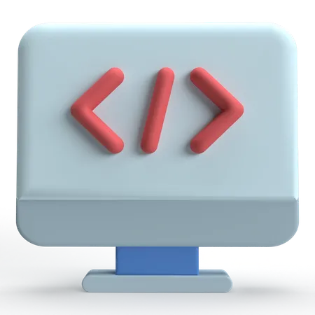 Codificação  3D Icon