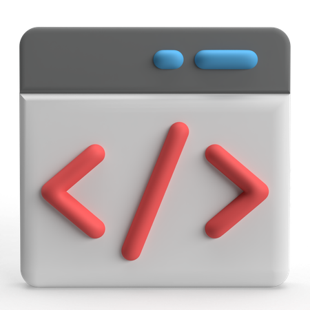 Codificação  3D Icon