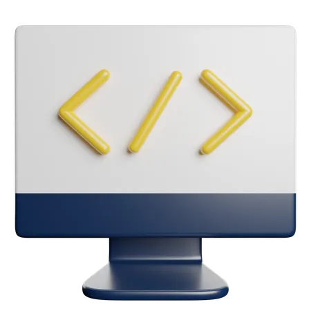 Codificação  3D Icon