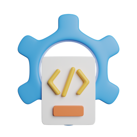 Codificação  3D Icon