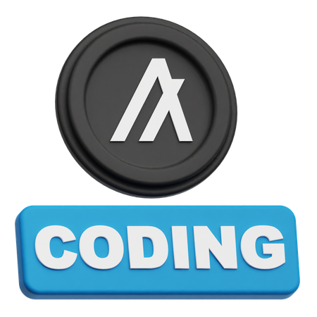 Codificação algorand  3D Icon