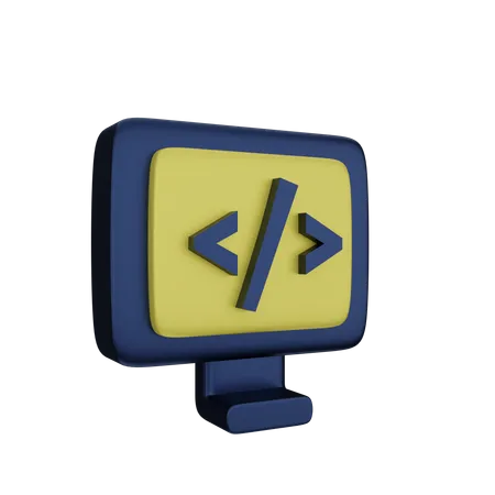 Codificación  3D Icon