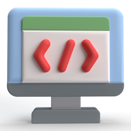 Codificación  3D Icon