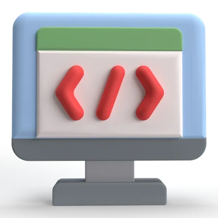 Codificación  3D Icon