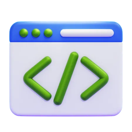 Codificación  3D Icon