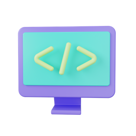 Codificación  3D Icon