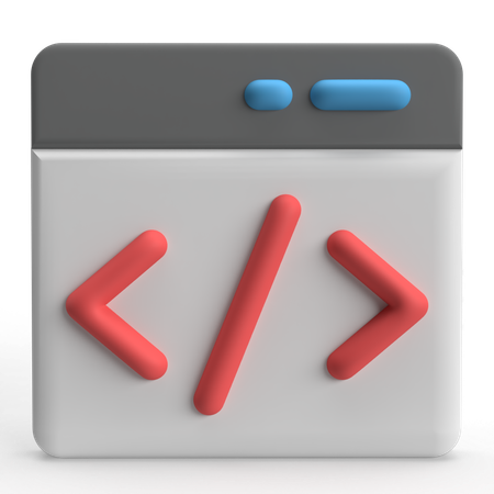 Codificación  3D Icon