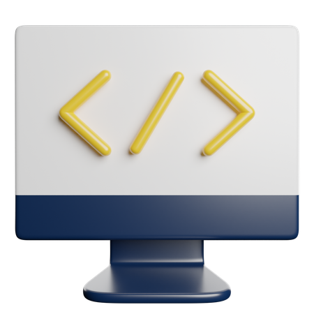 Codificación  3D Icon