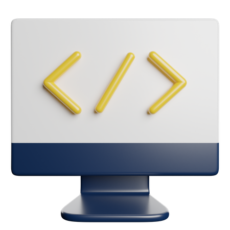 Codificación  3D Icon