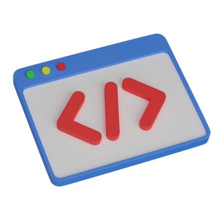 Codificación  3D Icon