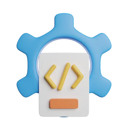 Codificación  3D Icon