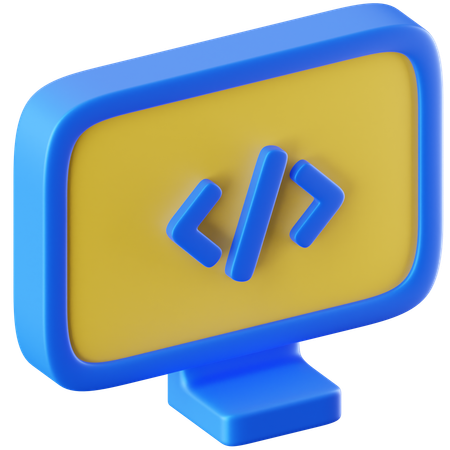 Codificación  3D Icon