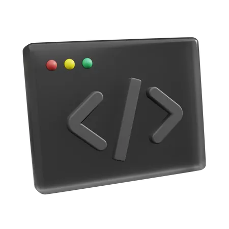 Codificación  3D Icon