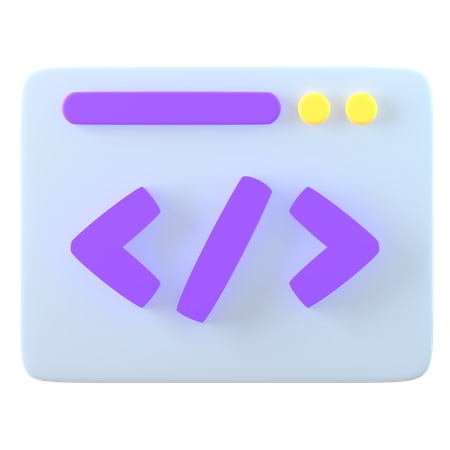 Codificación  3D Icon