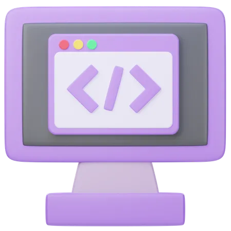 Codificación  3D Icon