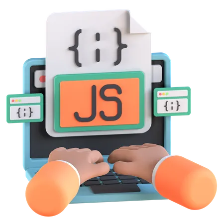 Codificación javascript  3D Icon