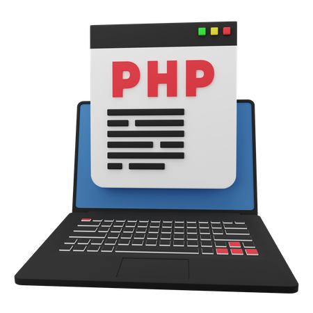 Codificación php  3D Icon