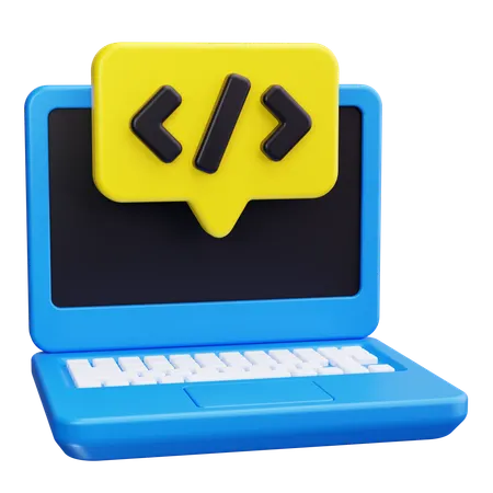 Codificación web  3D Icon