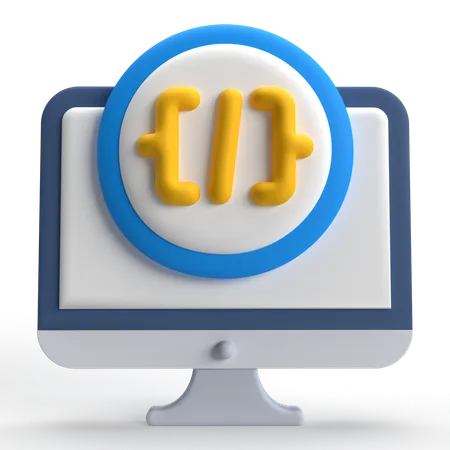 Código 1  3D Icon