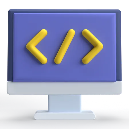 Código  3D Icon