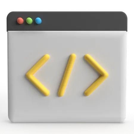 Código  3D Icon