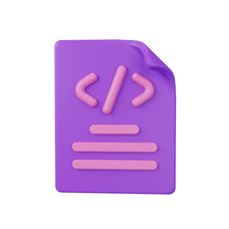 Código  3D Icon