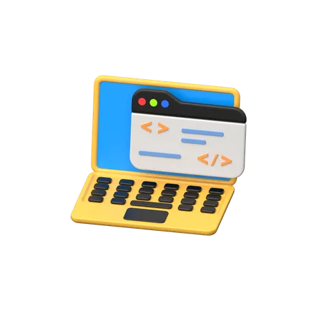 Código  3D Icon