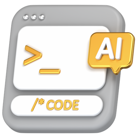 Código  3D Icon