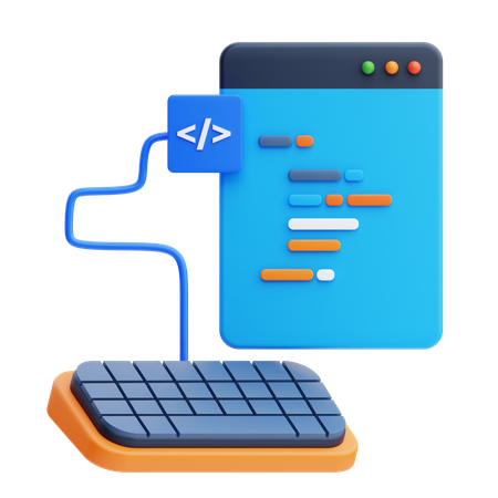 Código  3D Icon