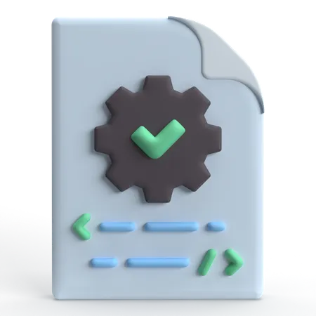 Archivo de código  3D Icon