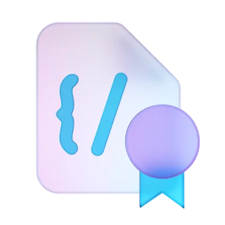 Calidad del código  3D Icon