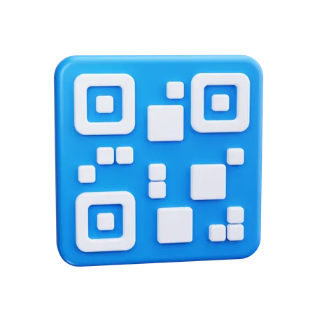 Código de barras  3D Icon