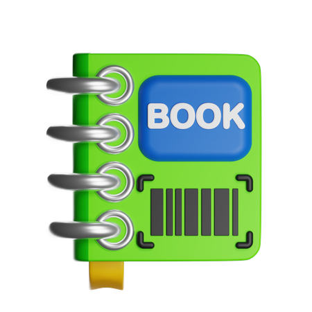 Código de barras  3D Icon