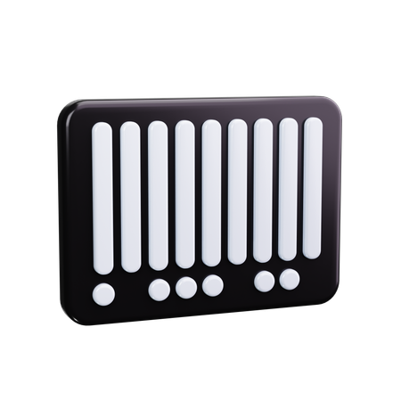Código de barras  3D Icon