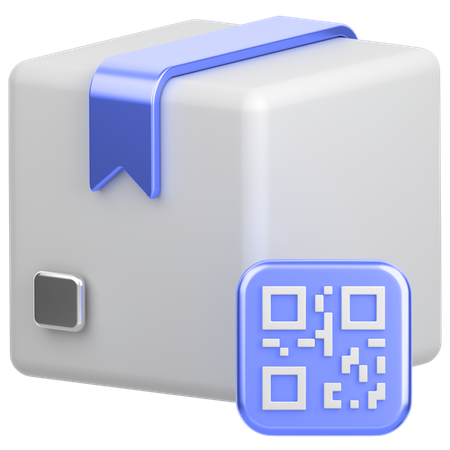 Código de barras de entrega  3D Icon