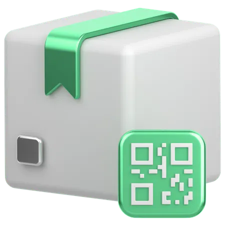 Código de barras de entrega  3D Icon