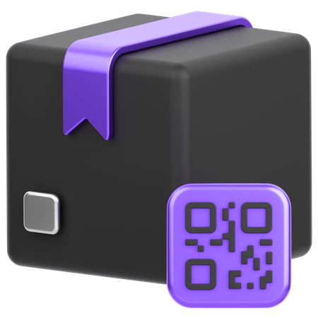 Código de paquete  3D Icon