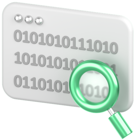 Código de pesquisa  3D Icon