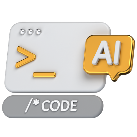 Tem código  3D Icon