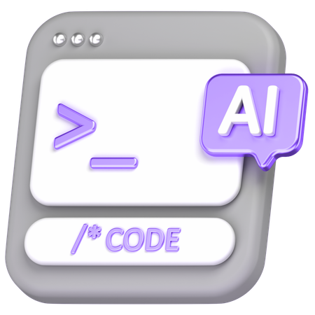 Tem código  3D Icon