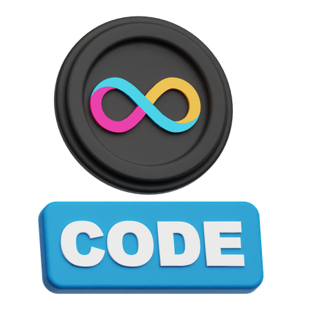 Código informático de Internet  3D Icon