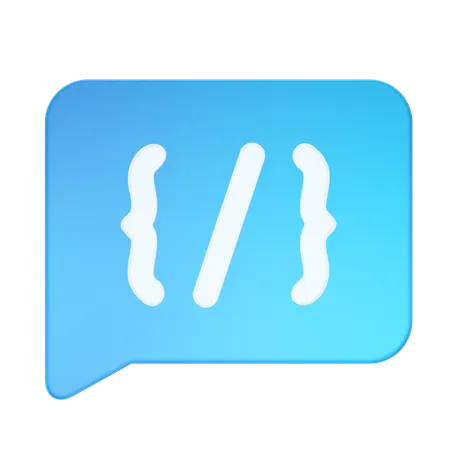 Código de mensaje  3D Icon