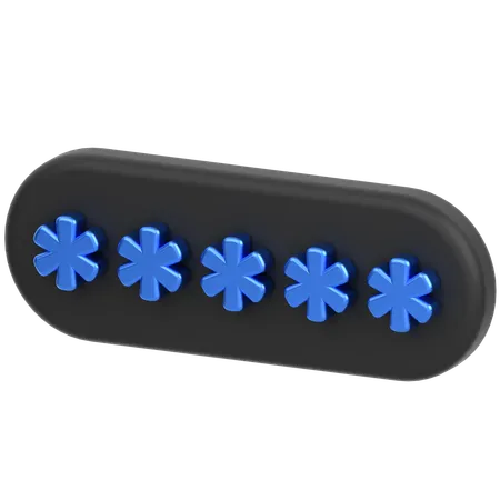 Código PIN  3D Icon