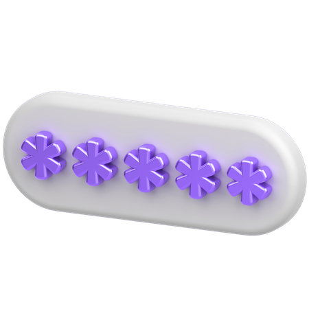 Código PIN  3D Icon